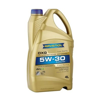 Лот: 12497369. Фото: 1. Ravenol DXG SAE 5W-30 4 л. Масла, жидкости