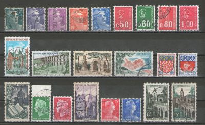 Лот: 16752085. Фото: 1. ЛОТ МАРОК Франции. Марки