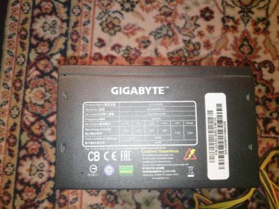 Лот: 12569676. Фото: 1. Блок питания 400 вт gigabyte рабочий. Корпуса, блоки питания