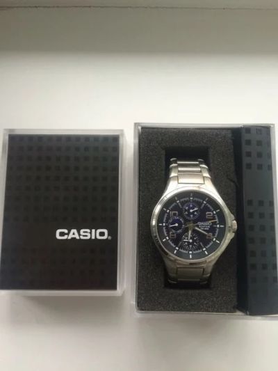 Лот: 7816641. Фото: 1. часы Casio EF-316D-1A. Оригинальные наручные часы