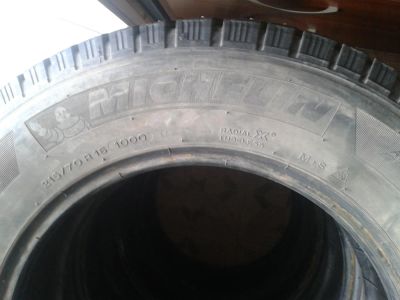 Лот: 4606273. Фото: 1. Резина Michelin шипы r16 215\70... Шины