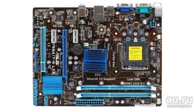 Лот: 13639356. Фото: 1. Материнская плата Asus P5G41T-M... Материнские платы