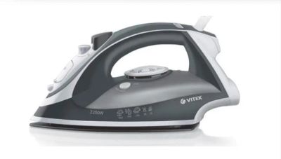 Лот: 5463634. Фото: 1. Утюг Vitek VT-1241 (GY). Утюги, парогенераторы, отпариватели