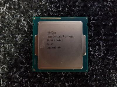 Лот: 18403558. Фото: 1. I7 4770 socket 1150 +Deep Cool... Процессоры