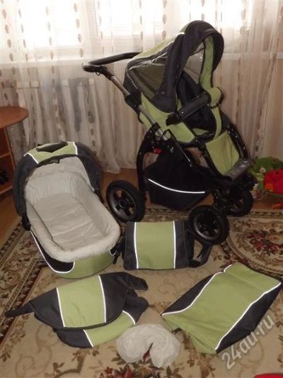 Лот: 2549586. Фото: 1. Коляска 2 в 1 Kajtex + комплект... Коляски