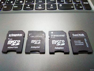 Лот: 13159586. Фото: 1. Micro SD adapter (адаптер для... Другое (носители информации)