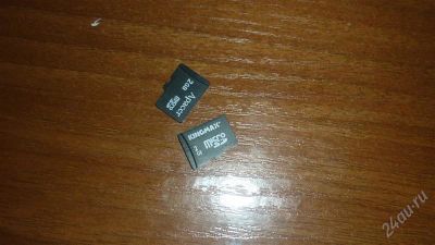 Лот: 1278032. Фото: 1. FLASH память microCD 2*2GB. Другое (аксессуары)