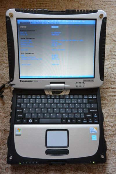 Лот: 7259948. Фото: 1. Защищённый ноутбук-планшет Panasoniс... Ноутбуки