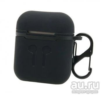 Лот: 16435256. Фото: 1. Чехол для AirPods AAA (черный... Чехлы, бамперы