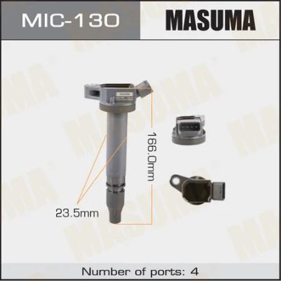 Лот: 18607353. Фото: 1. Катушка зажигания masuma corolla... Электрооборудование