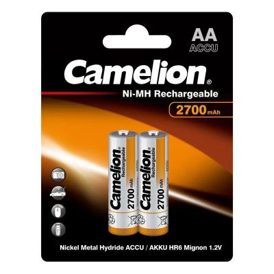 Лот: 22142849. Фото: 1. AKK CAMELION R06 AA NiMH (2700mAh... Батарейки, аккумуляторы, элементы питания