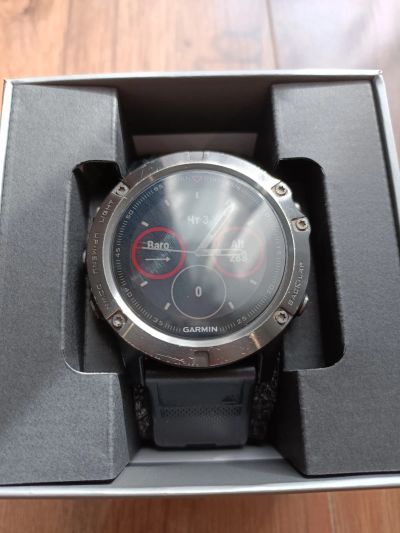 Лот: 25239642. Фото: 1. Garmin Fenix 5x Sapphire Gray. Смарт-часы, фитнес-браслеты, аксессуары