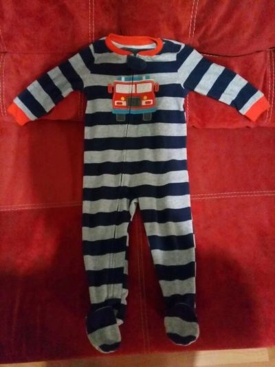 Лот: 10223565. Фото: 1. Комбинезон поддева флисовая.carters. Костюмы, пиджаки, комбинезоны