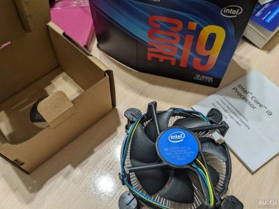 Лот: 18574637. Фото: 1. Кулер от процессора i9-9900 (LGA1151... Системы охлаждения