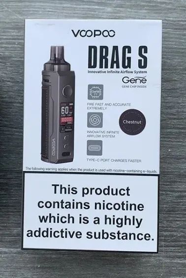 Лот: 21579507. Фото: 1. Коробка voopoo drag s. Коробки, инструкции