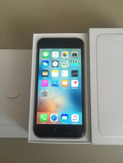 Лот: 7601077. Фото: 1. iphone 6 64gb space gray. Смартфоны