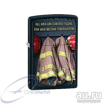 Лот: 18187416. Фото: 1. 28 316 Fireman coats Zippo зажигалка. Зажигалки, спички, пепельницы