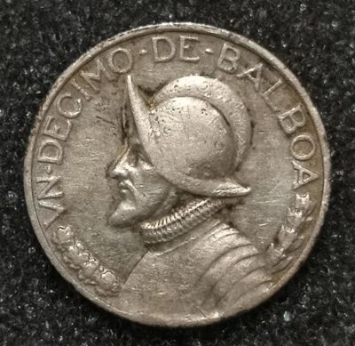 Лот: 23340371. Фото: 1. 1/10 бальбоа 1932 года. Панама... Америка