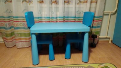 Лот: 6565479. Фото: 1. Детский стол Икеа. Столики, стулья, парты