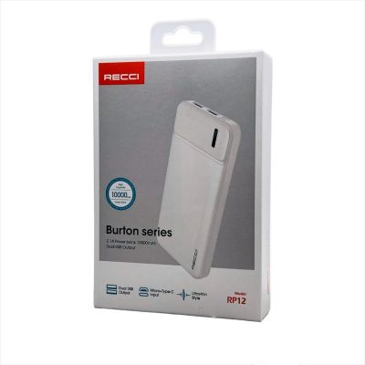 Лот: 22144617. Фото: 1. POWER BANK RECCI MATRIX RPB W16... Внешние, портативные аккумуляторы для смартфонов (Power bank)
