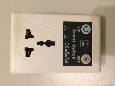 Лот: 10066420. Фото: 1. GSM розетка SC1-GSMV Smart Socket. Cистемы контроля и управления доступом (СКУД)