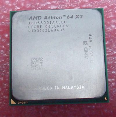 Лот: 5718511. Фото: 1. Процессор AMD Athlon 64 X2 3800... Процессоры