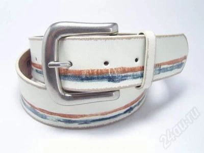 Лот: 260553. Фото: 1. ..[Brand].. Ремень Levi's белый... Ремни, пояса
