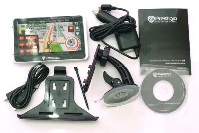 Лот: 3862398. Фото: 1. Автонавигатор Prestigio geovision... GPS-навигаторы