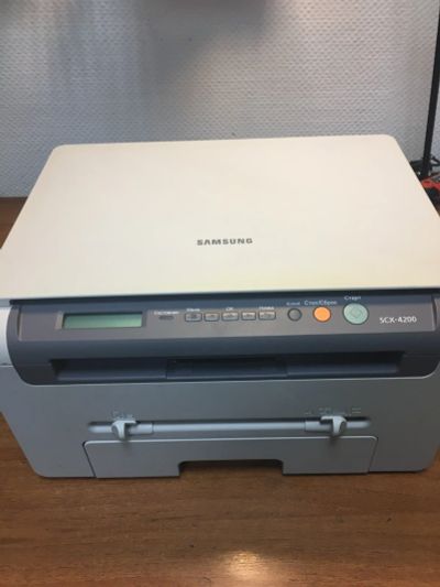 Лот: 17699290. Фото: 1. Принтер Samsung SCX-4200 (). Картриджи, расходные материалы