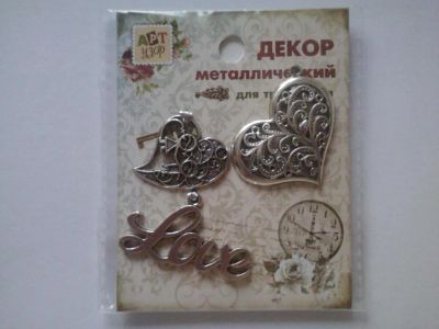 Лот: 6474828. Фото: 1. Декор металлический для творчества... Скрапбукинг