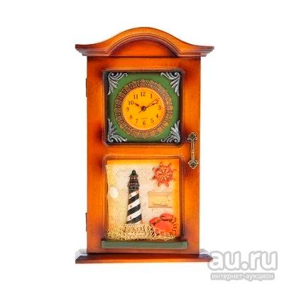 Лот: 8536815. Фото: 1. Часы ключница. Часы настенные, настольные