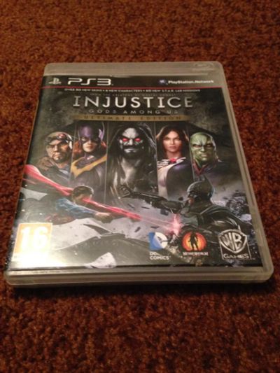 Лот: 6258612. Фото: 1. Диск Injustice для PlayStation... Игры для консолей