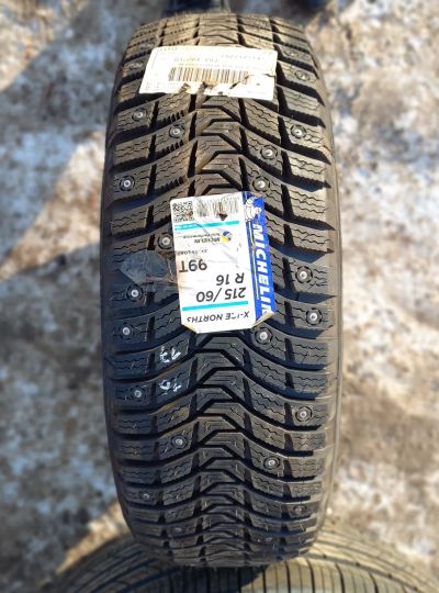 Лот: 24991066. Фото: 1. 215 60 16 Michelin в наличии 1... Шины