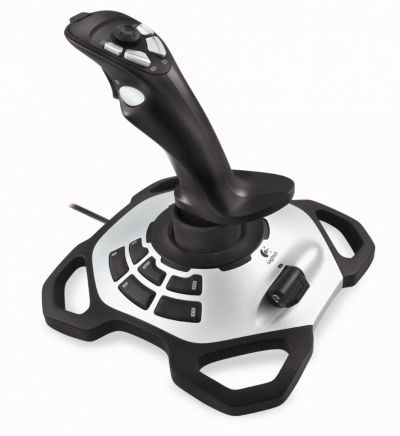 Лот: 4064533. Фото: 1. Джойстик Logitech Extreme 3D Pro. Рули, джойстики