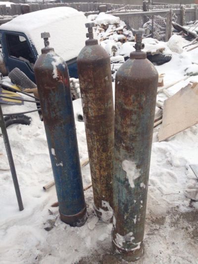 Лот: 8861760. Фото: 1. Баллоны Кислородные 40 л . Баллоны, газ в баллонах