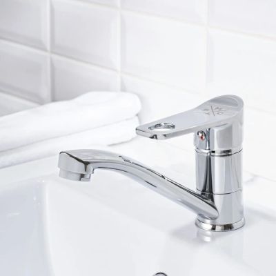Лот: 24094412. Фото: 1. Смеситель для кухни, РМС, с картриджем... Смесители
