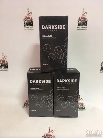 Лот: 13200973. Фото: 1. Кокосовый уголь для кальяна DarkSide... Аксессуары и запчасти для кальянов