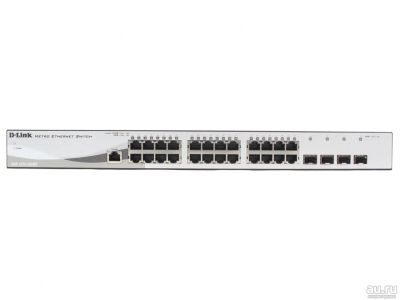 Лот: 16395480. Фото: 1. Коммутатор D-LINK DGS-1210-28... Коммутаторы