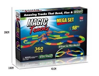 Лот: 10786444. Фото: 1. Magic Tracks 360 Волшебная светящаяся... Конструкторы