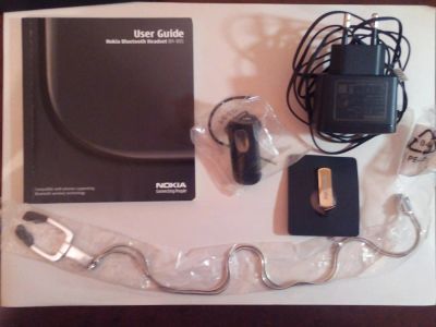 Лот: 3474269. Фото: 1. Bluetooth гарнитура Nokia BH-801... Красноярск