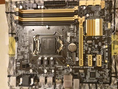 Лот: 9191502. Фото: 1. Материнская плата ASUS B85M-G... Материнские платы