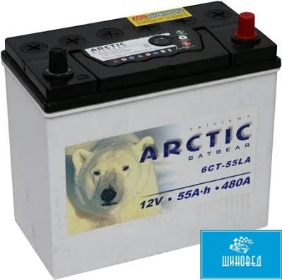 Лот: 6705537. Фото: 1. Аккумулятор Arctic BatBear 6СТ-55... Аккумуляторы