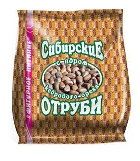 Лот: 6085860. Фото: 1. Сибирские отруби. С ядром кедрового... Другое (красота и здоровье)