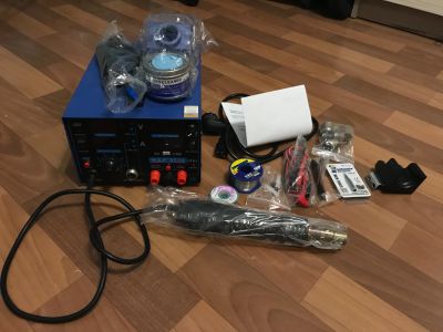 Лот: 17449604. Фото: 1. Паяльная станция WEP 853D USB... Другое (строительство и ремонт)