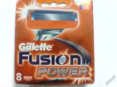 Лот: 4714412. Фото: 1. Лезвия Gillette Fusion Power. Средства личной гигиены 