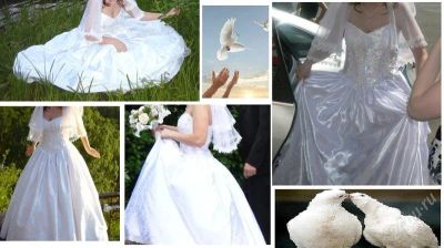 Лот: 1810714. Фото: 1. Эксклюзивное свадебное платье. Другое (свадебная мода)