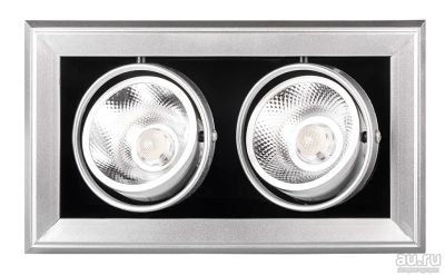 Лот: 18268504. Фото: 1. PSP-S 312 2x9W 4000K 24° GREY... Лампочки