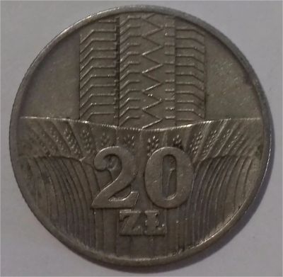 Лот: 8164968. Фото: 1. 20 злотых 1976 год. Польша. Европа