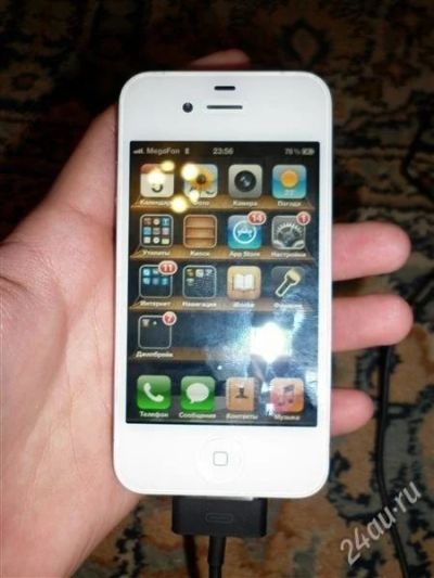 Лот: 2434083. Фото: 1. iPhone 4 16gb Шарыпово. Смартфоны