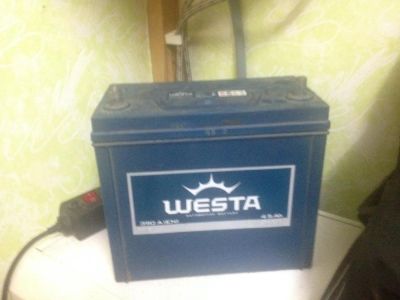 Лот: 10436084. Фото: 1. Аккумулятор Westa 45A. Аккумуляторы